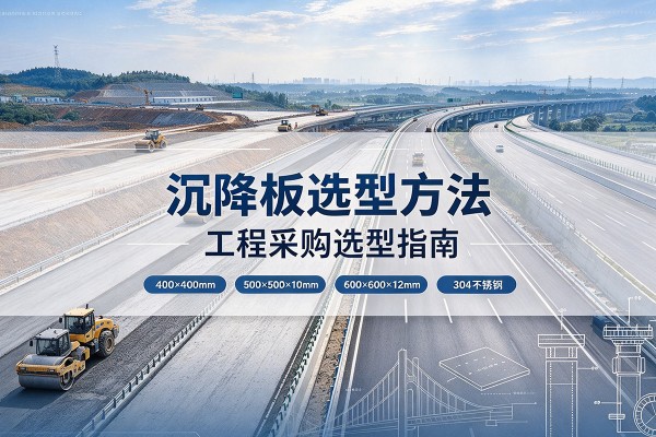 鄢陵沉降板选择方法