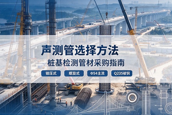 鄢陵声测管选型标准