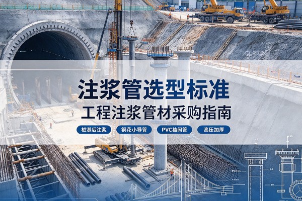 鄢陵注浆管选型标准