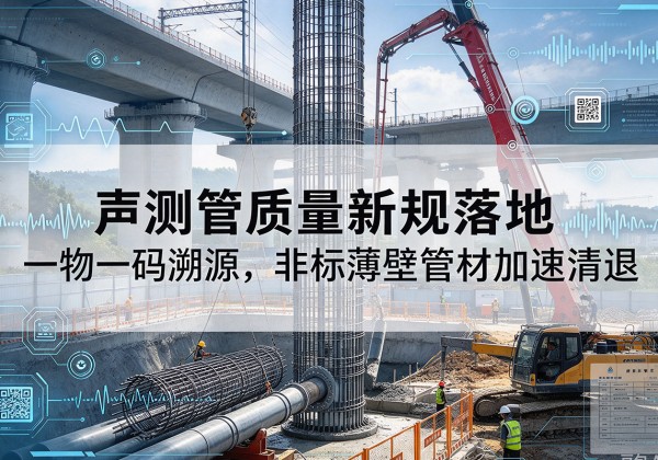 鄢陵声测管质量新规落地，一物一码溯源，非标薄壁管材加速清退