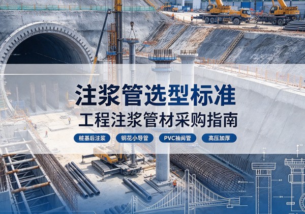 鄢陵注浆管选型标准